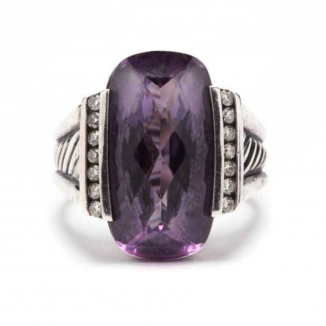 sterling-silver-amethyst-and-diamond-ring-david-yurman