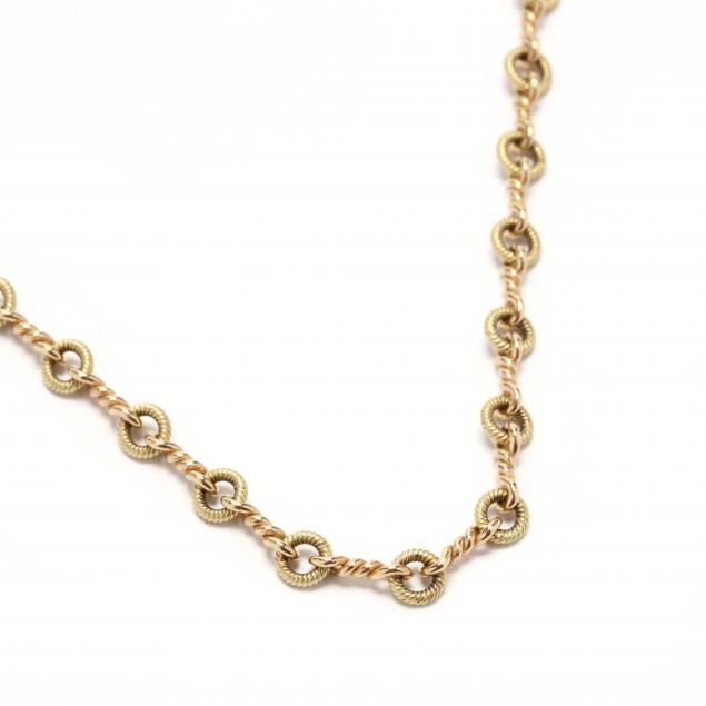 18KT Gold Necklace, Tiffany & Co. (Lot 3 - The Important Summer ...