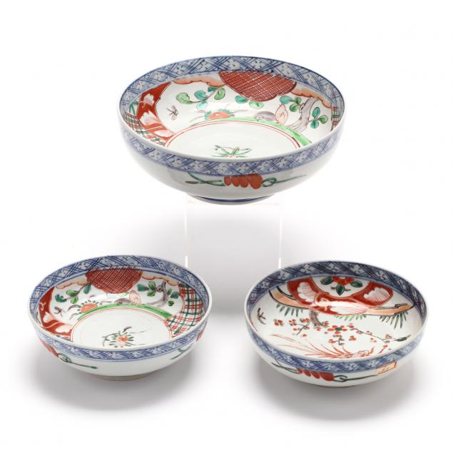 a-group-of-three-japanese-imari-bowls
