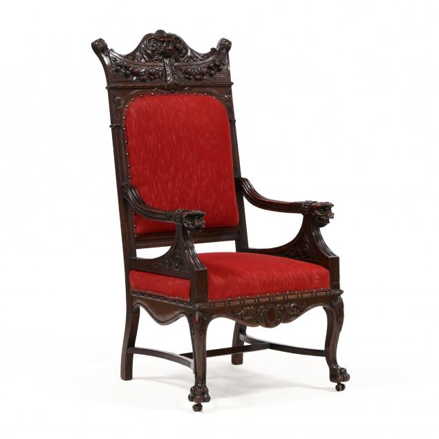 renaissance-style-carved-oak-great-chair