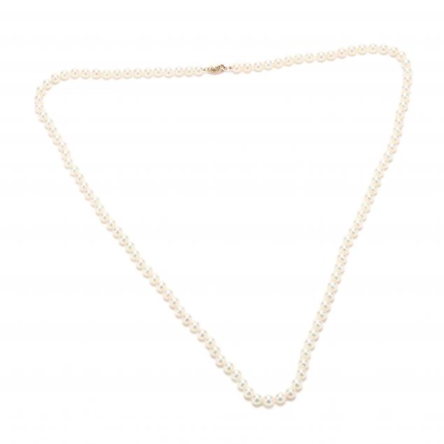single-strand-pearl-necklace-with-14kt-gold-clasp