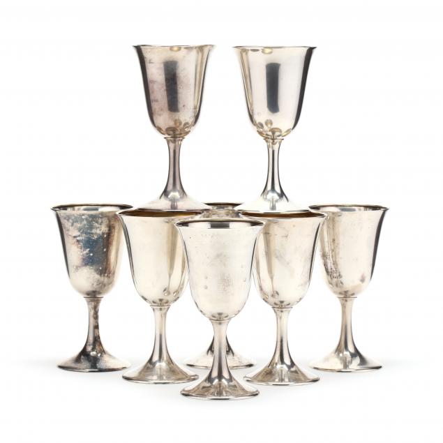 a-set-of-eight-sterling-silver-goblets