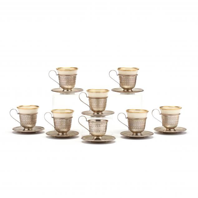 set-of-eight-sterling-silver-demitasse-cups-saucers