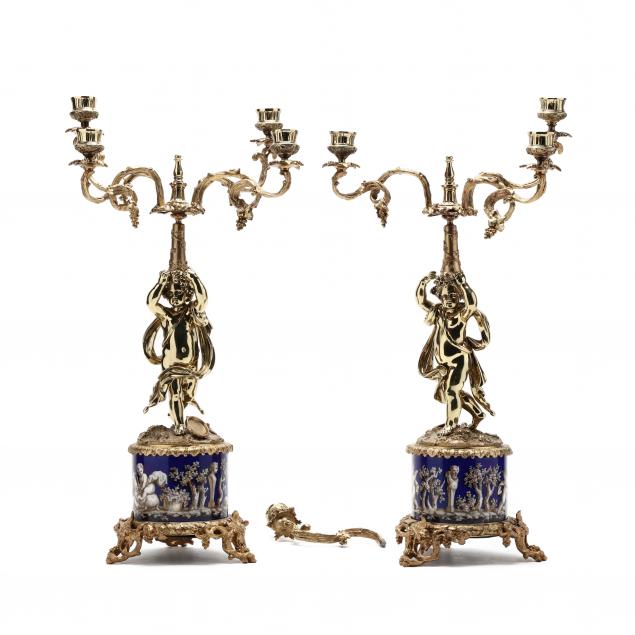pair-of-napoleon-iii-gilt-bronze-porcelain-candelabra
