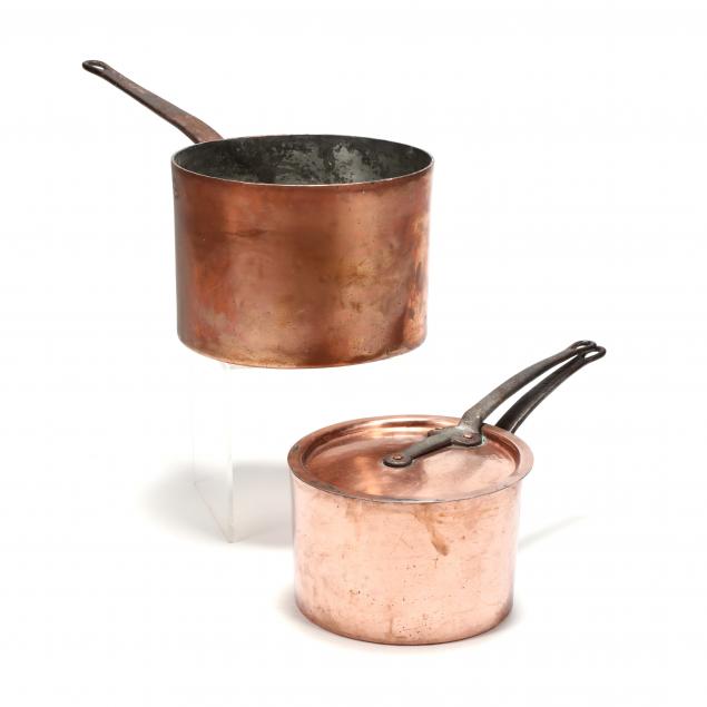 two-antique-copper-pots