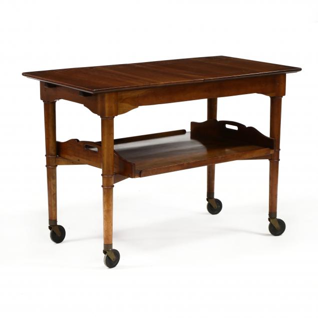 leopold-stickley-cherry-serving-cart