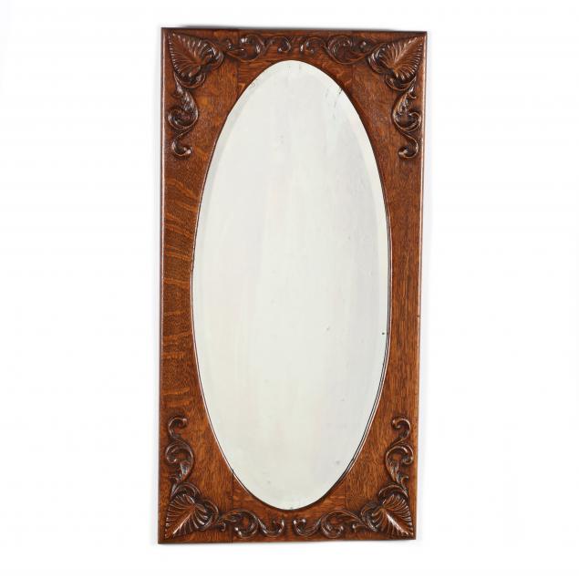 antique-carved-oak-mirror