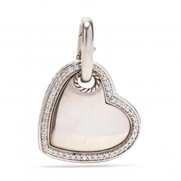 sterling-silver-and-diamond-heart-pendant-david-yurman