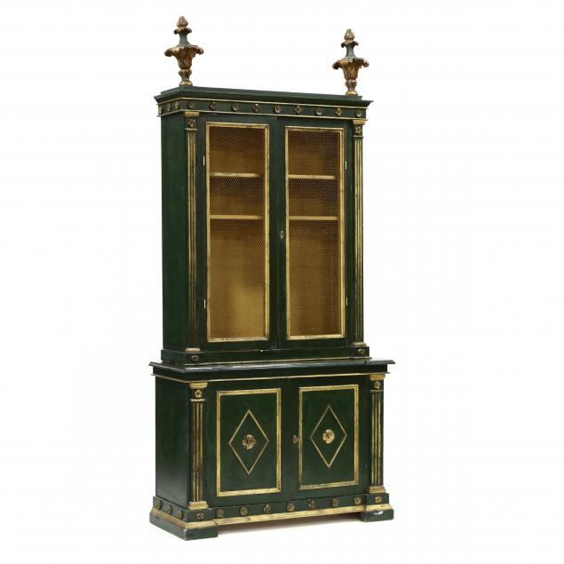 italian-carved-and-painted-step-back-cabinet