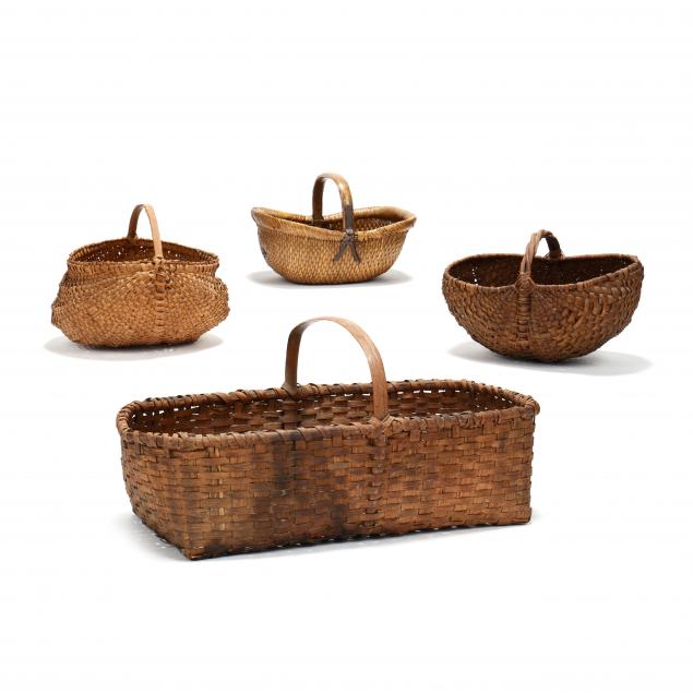 four-antique-baskets