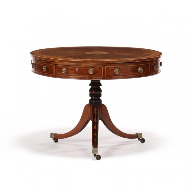 regency-inlaid-mahogany-drum-table