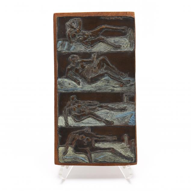 mid-century-bronze-plaque-of-a-reclining-nude
