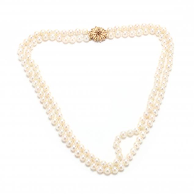 double-strand-pearl-necklace-with-14kt-gold-clasp