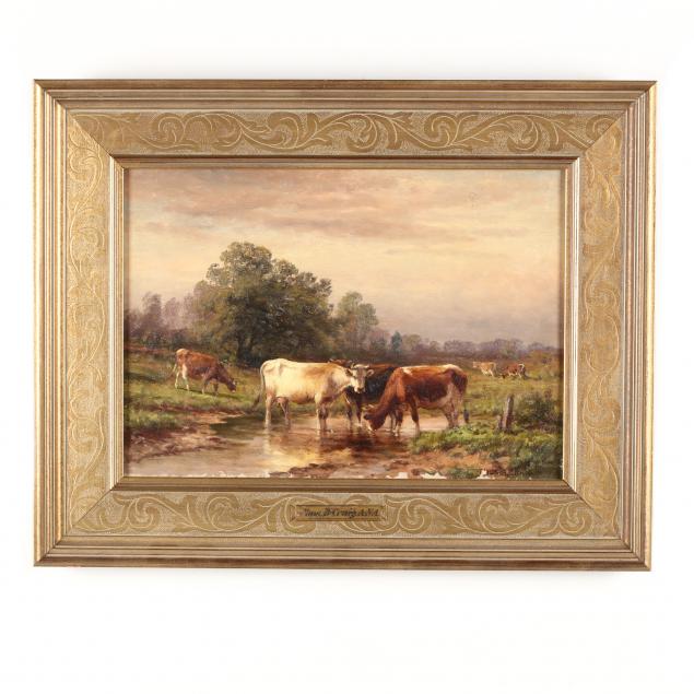 thomas-b-craig-pa-1849-1924-cows-watering