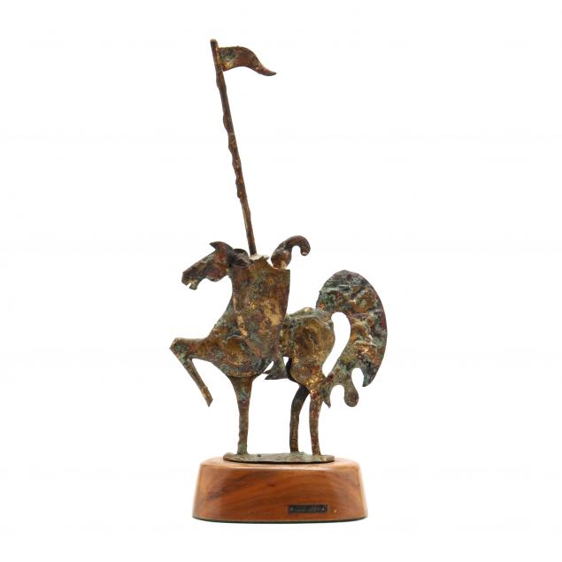 bill-lett-american-20th-century-mid-century-sculpture-of-a-knight