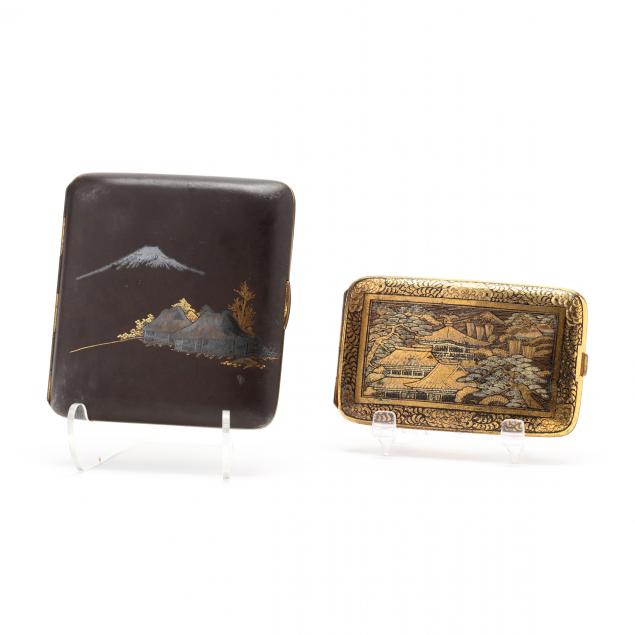 two-japanese-damascene-cigarette-cases