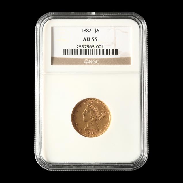 1882-5-liberty-head-gold-half-eagle-ngc-au55
