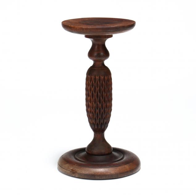 vintage-carved-oak-pedestal