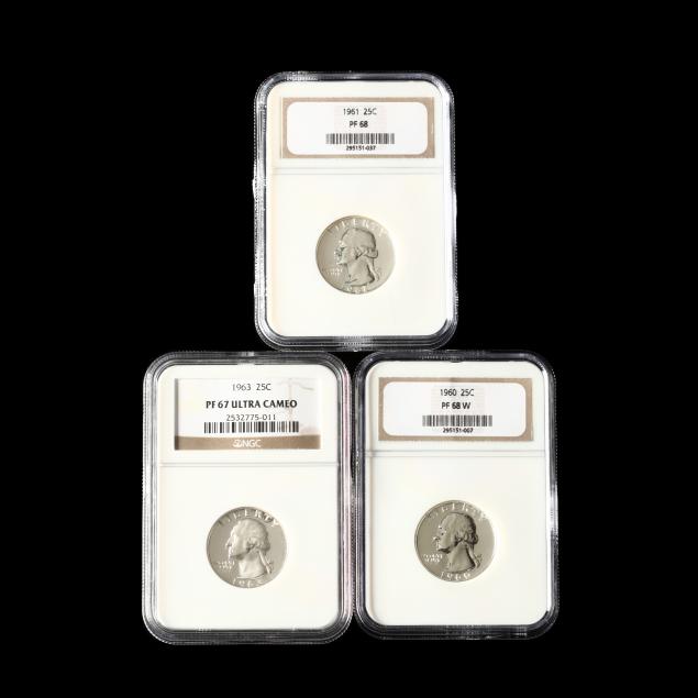 three-early-1960s-certified-proof-quarters