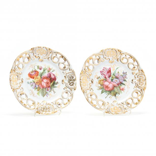 pair-of-antique-continental-porcelain-plates