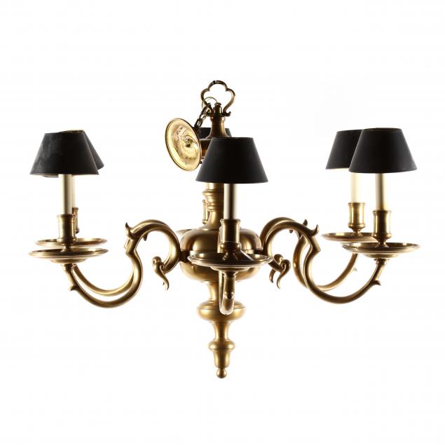 chapman-large-brass-colonial-style-chandelier