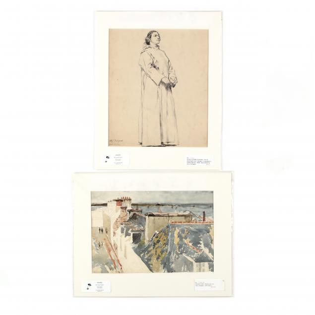 ida-j-burgess-american-1855-1934-two-works-on-paper