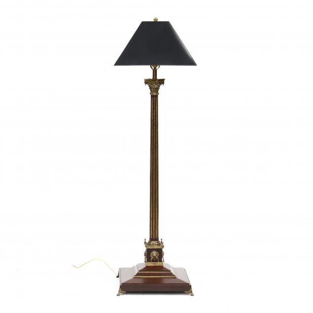 maitland-smith-corinthian-column-floor-lamp