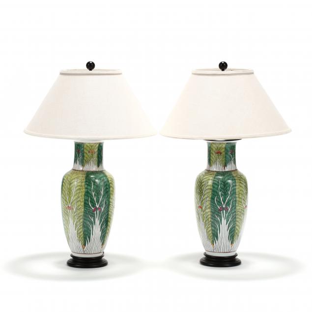 chapman-pair-of-tobacco-leaf-table-lamps