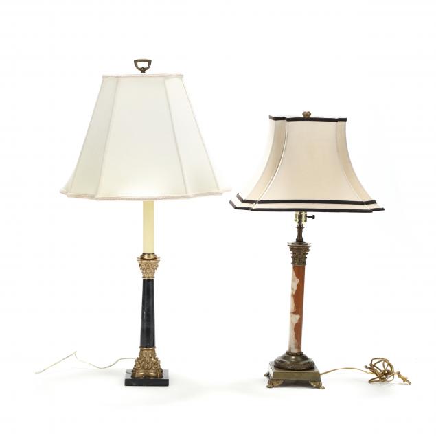 two-stone-corinthian-column-table-lamps