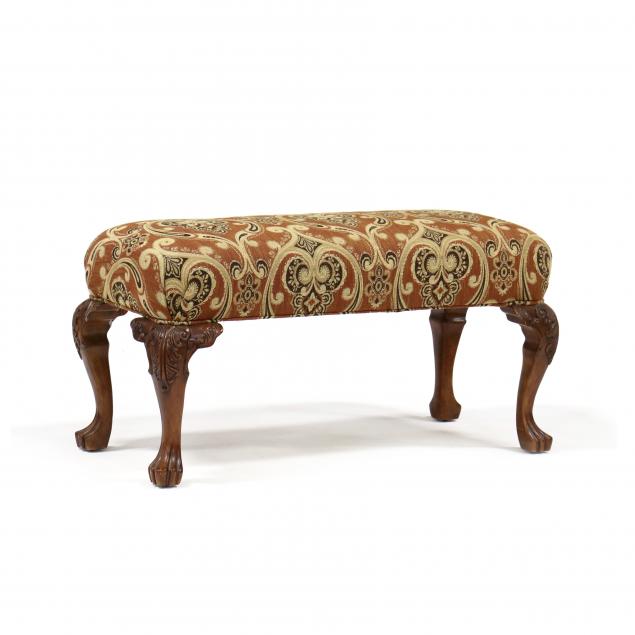 continental-style-carved-mahogany-bench