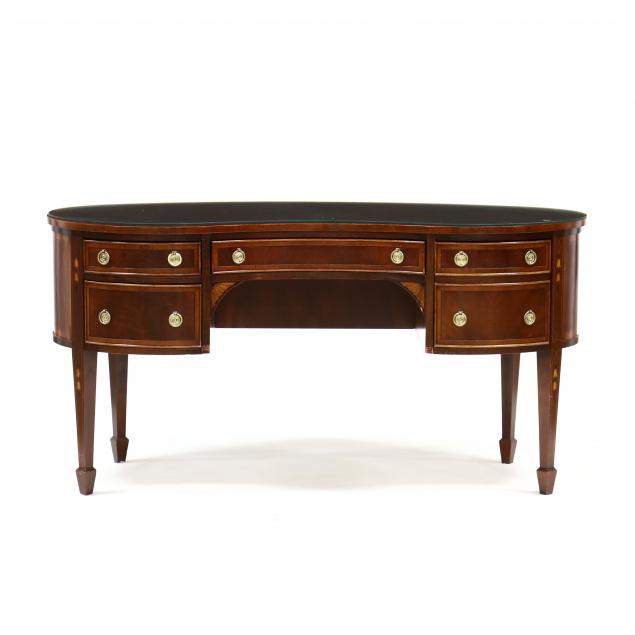 hepplewhite-style-inlaid-kidney-shaped-desk