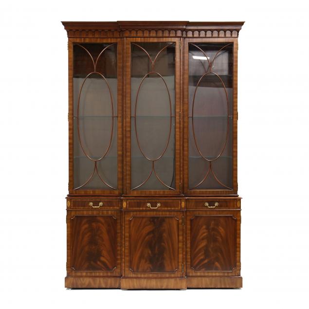 maitland-smith-georgian-style-inlaid-mahogany-breakfront