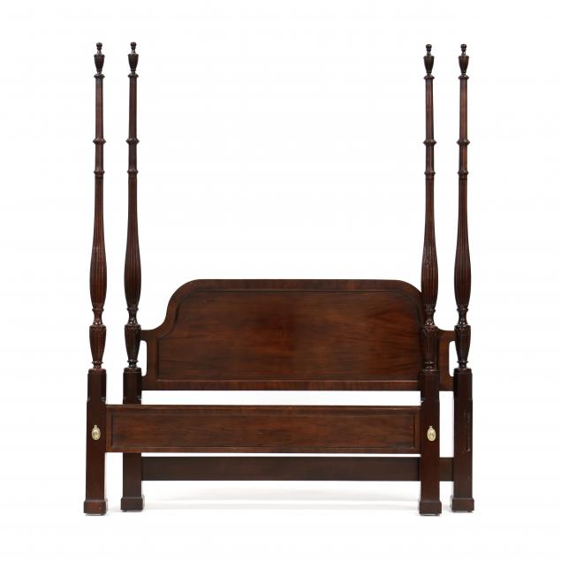 mahogany-queen-size-tall-post-bed
