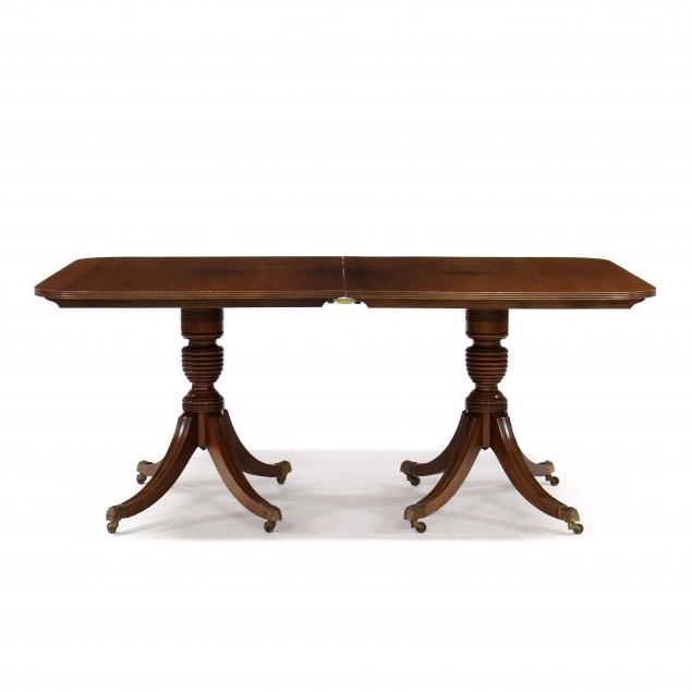 georgian-style-mahogany-double-pedestal-dining-table