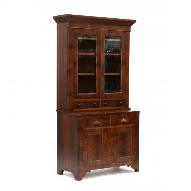 american-classical-mahogany-bookcase