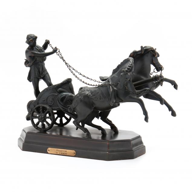 phaeton-roman-chariot-bronze-sculpture