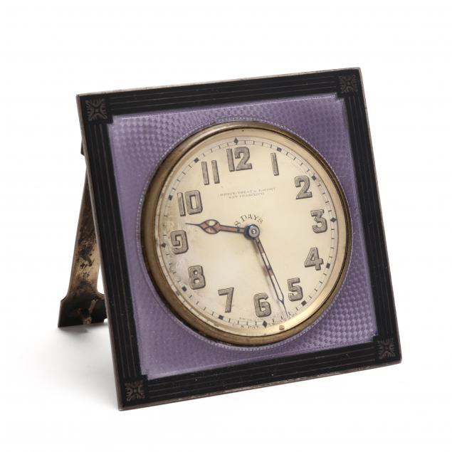 an-art-deco-enamelled-sterling-silver-eight-days-desk-clock
