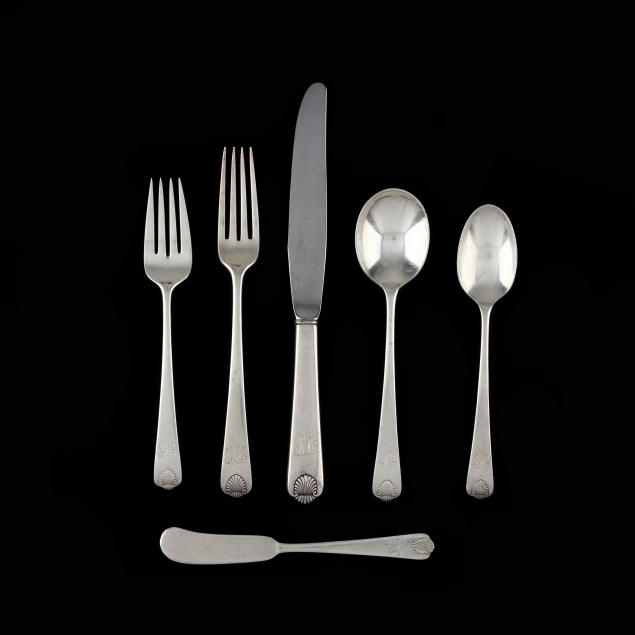 international-colonial-shell-sterling-silver-flatware-service