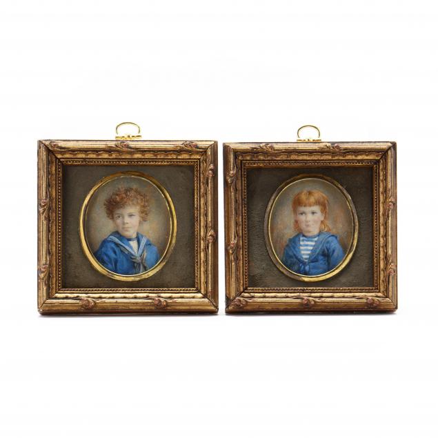 pair-of-edwardian-portrait-miniatures-of-a-brother-and-sister
