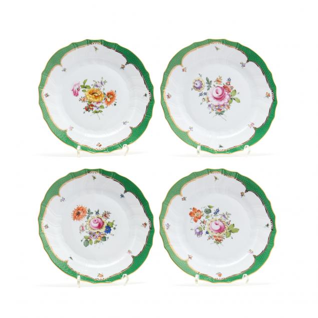 a-set-of-four-herend-printemps-plates