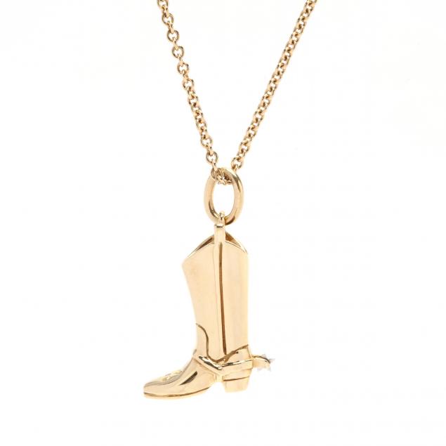 18kt-gold-cowboy-boot-pendant-necklace-tiffany-co