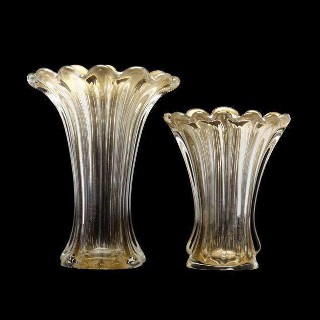 moretti-two-tall-murano-glass-vases