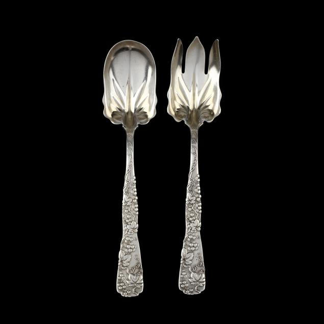 tiffany-co-vine-sterling-silver-salad-serving-set