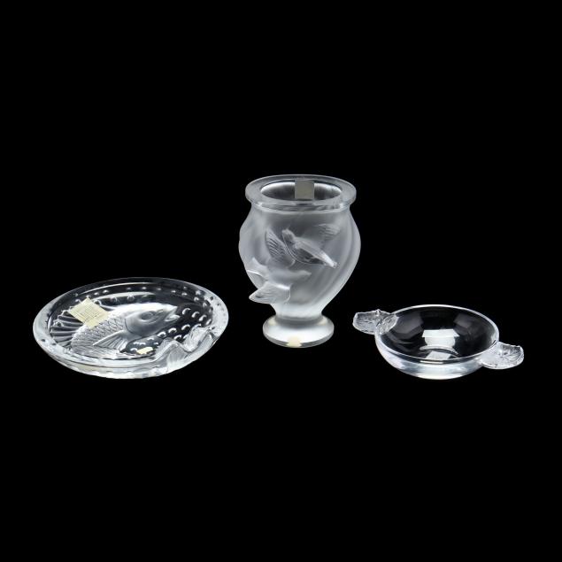 three-pieces-of-lalique-crystal
