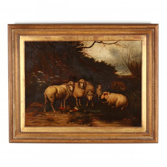 english-school-19th-century-sheep-in-a-landscape