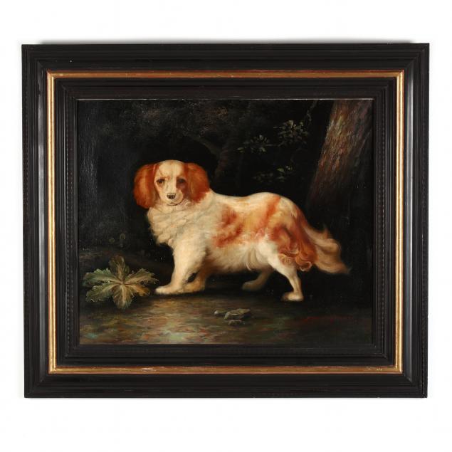 a-contemporary-decorative-painting-of-a-spaniel