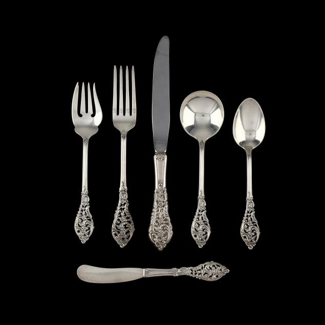 reed-barton-florentine-lace-sterling-silver-flatware-service