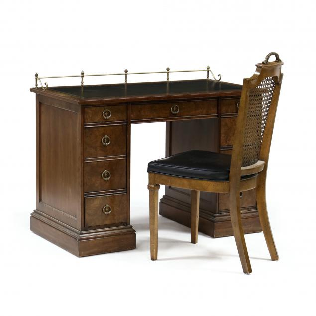 sligh-diminutive-burlwood-kneehole-desk-and-chair