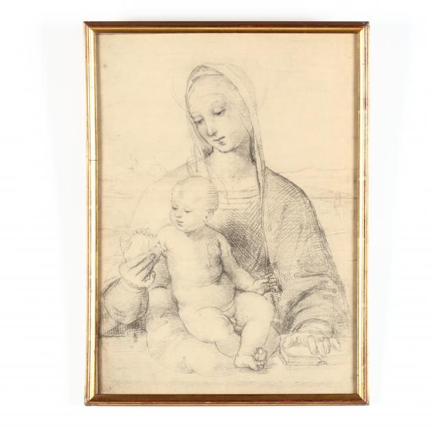 framed-albertina-facsimile-after-raphael-s-i-madonna-with-pomegranate-i