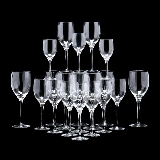 orrefors-set-of-21-crystal-stems